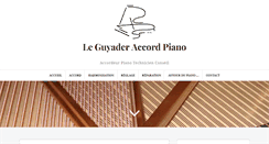 Desktop Screenshot of leguyader-accordeur.com