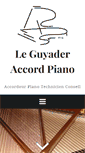 Mobile Screenshot of leguyader-accordeur.com