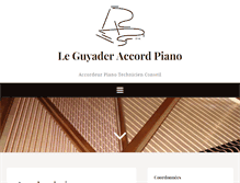 Tablet Screenshot of leguyader-accordeur.com